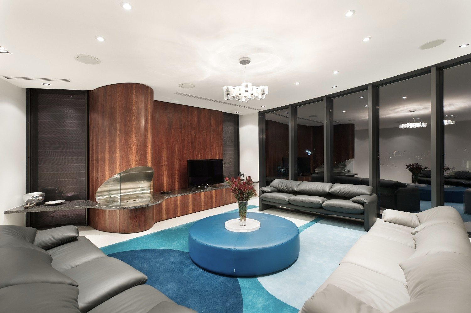 multi-generational house with large communal living area