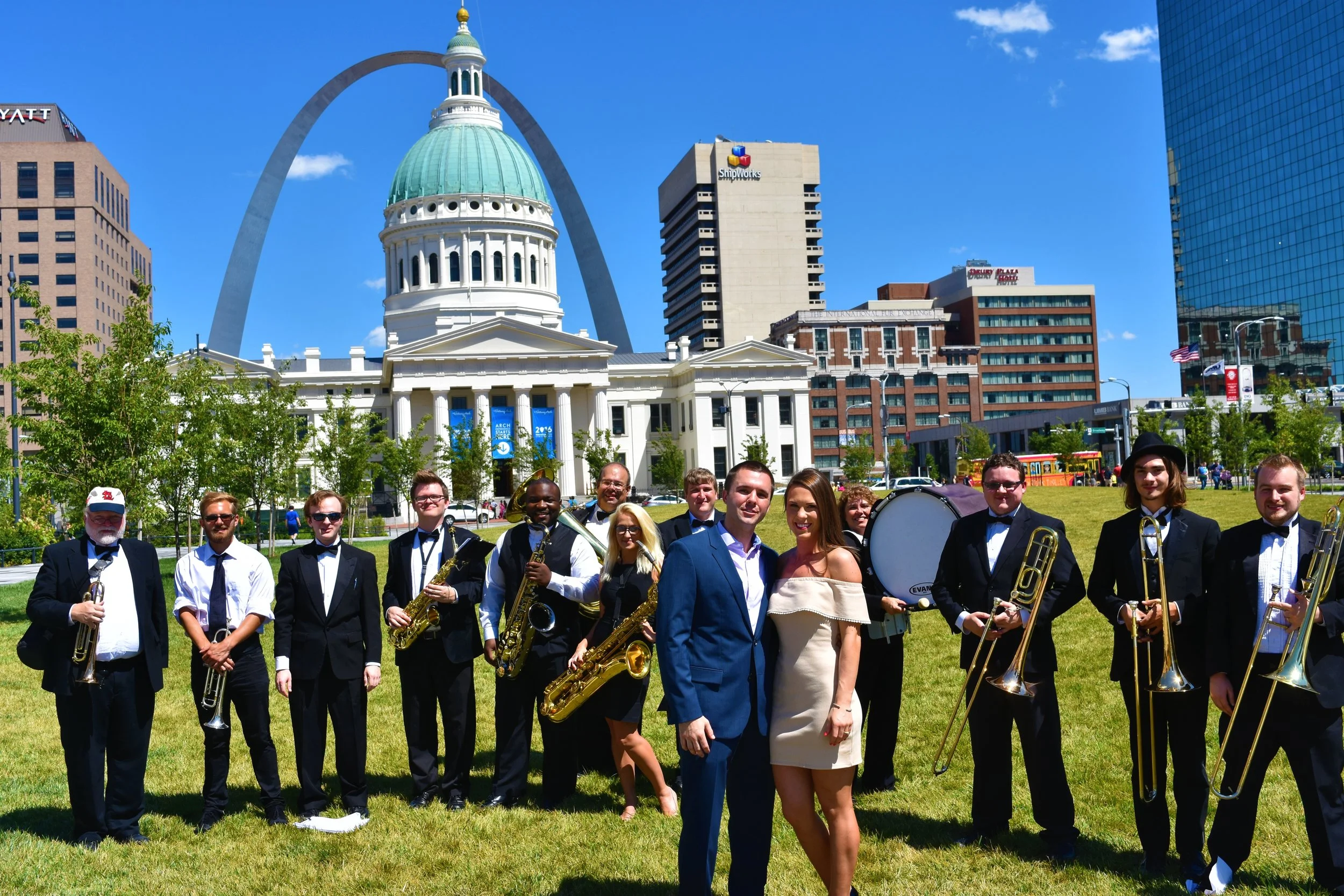 Kiener Plaza Engagement - St. Louis, MO