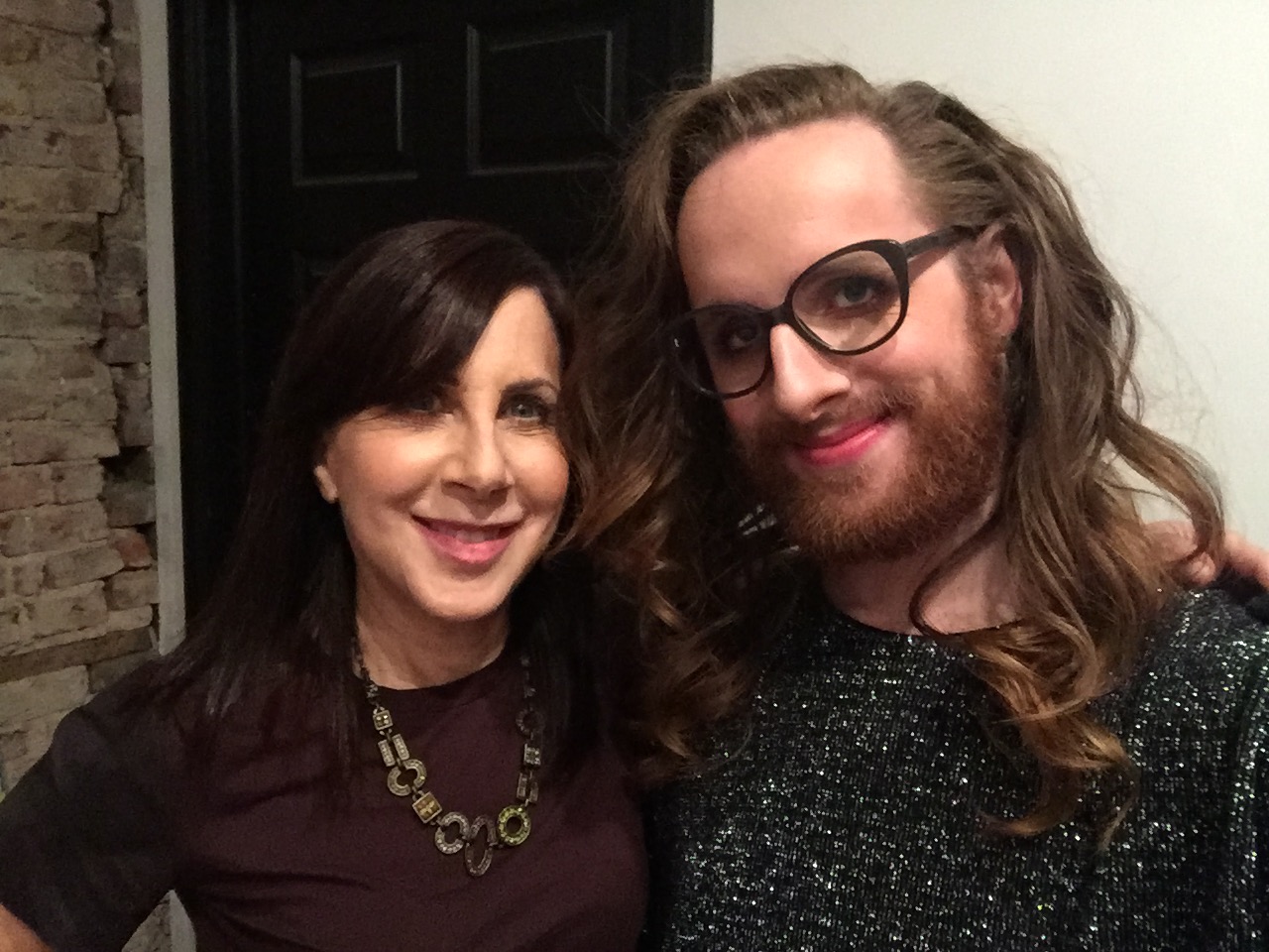 Green Room Selfie of Julie Tarney and Harry James Hanson/Amber Aler t