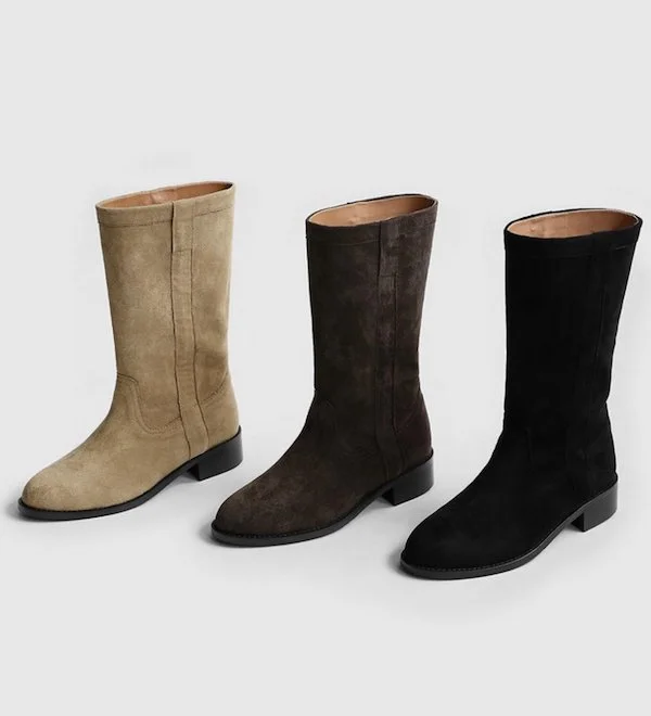Sappun leather boots