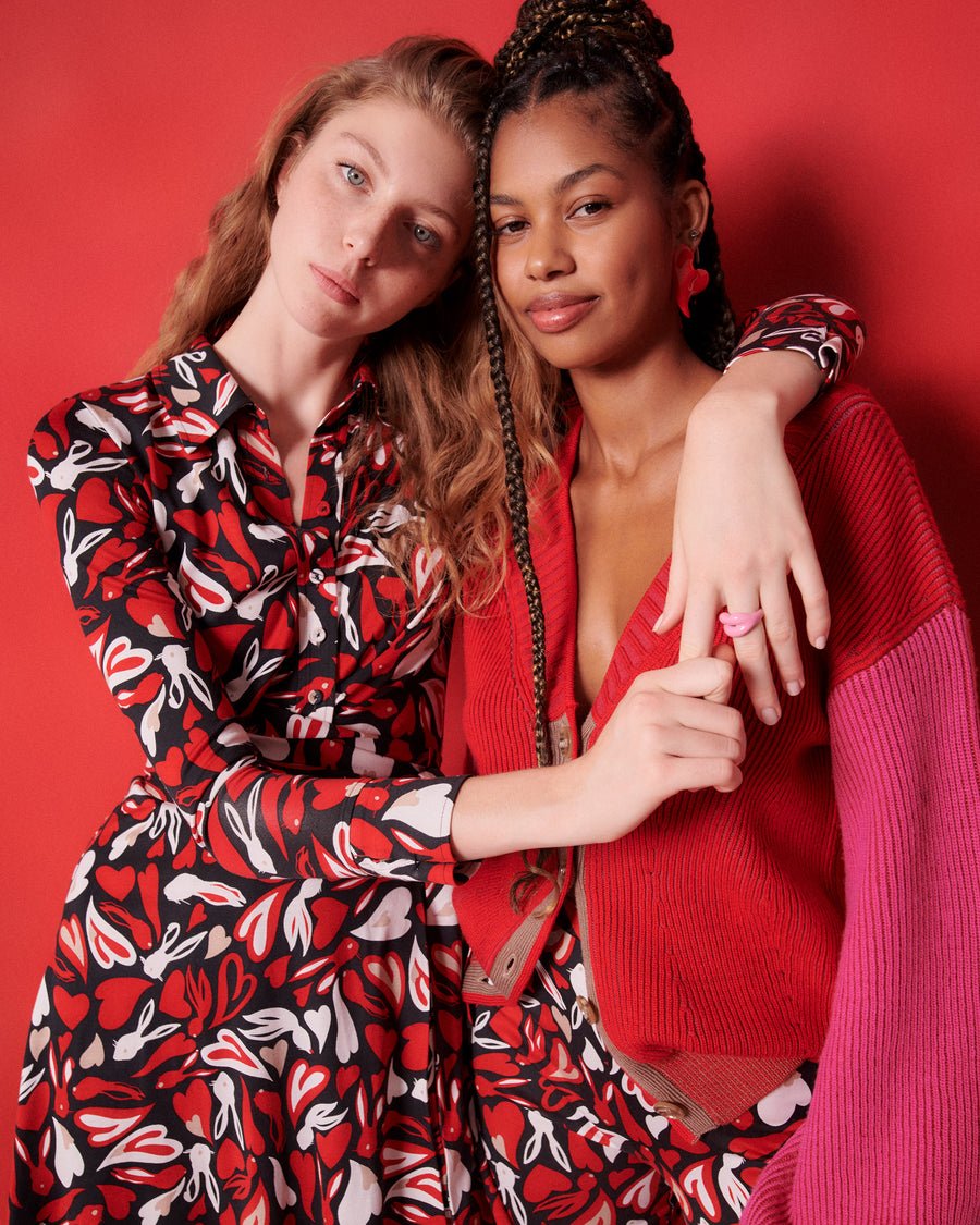 Dvf top ana dress