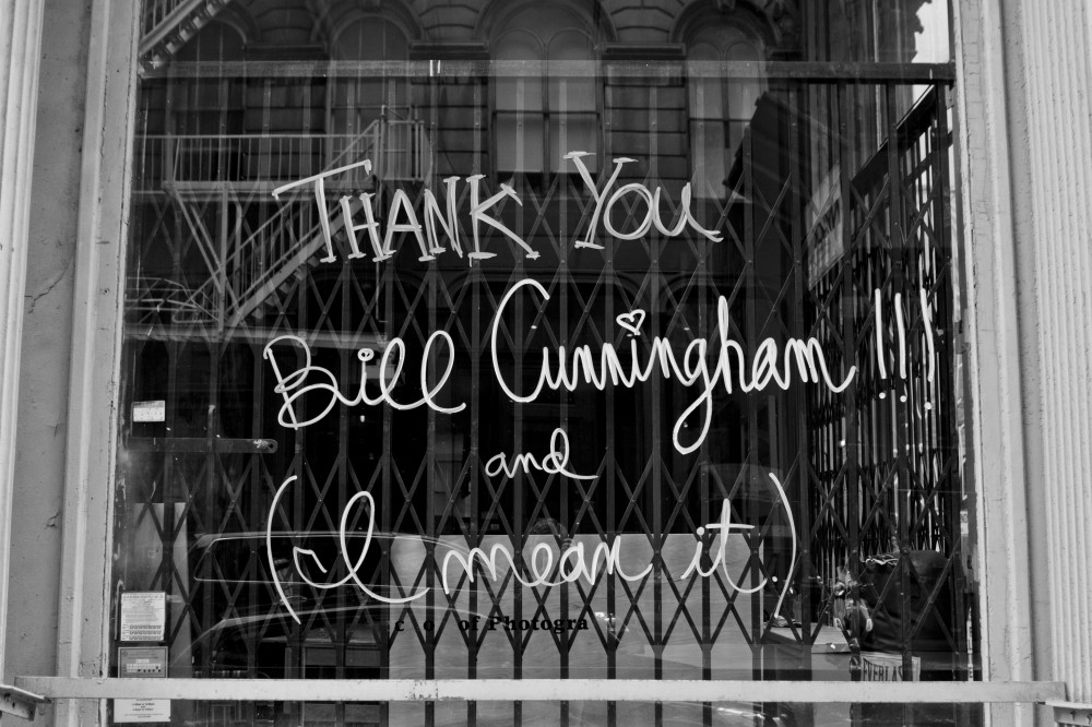 Thank You Bill Cunningham 🍒 DNAMAG.co