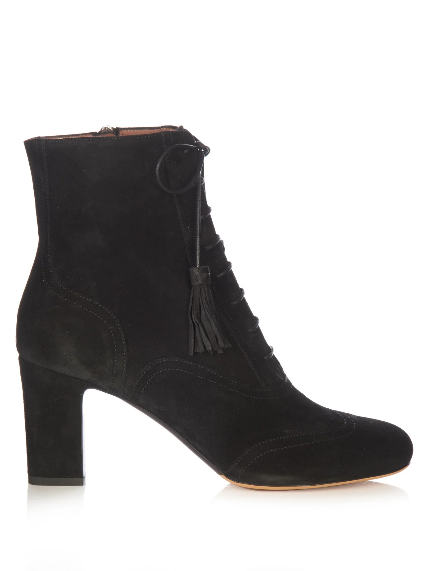 Tabitha Simmons 'Afton Lace-Up Suede Ankle Boots'