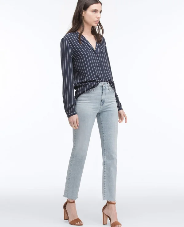 The Phoebe slim-straight jean by AG Jeans