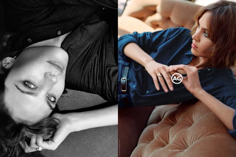 Alexa Chung for AG Jeans Fall 2016 π DNAMAG