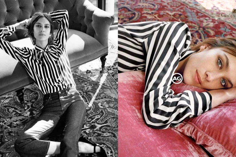 Alexa Chung for AG Jeans Fall 2016 🍒 DNAMAG