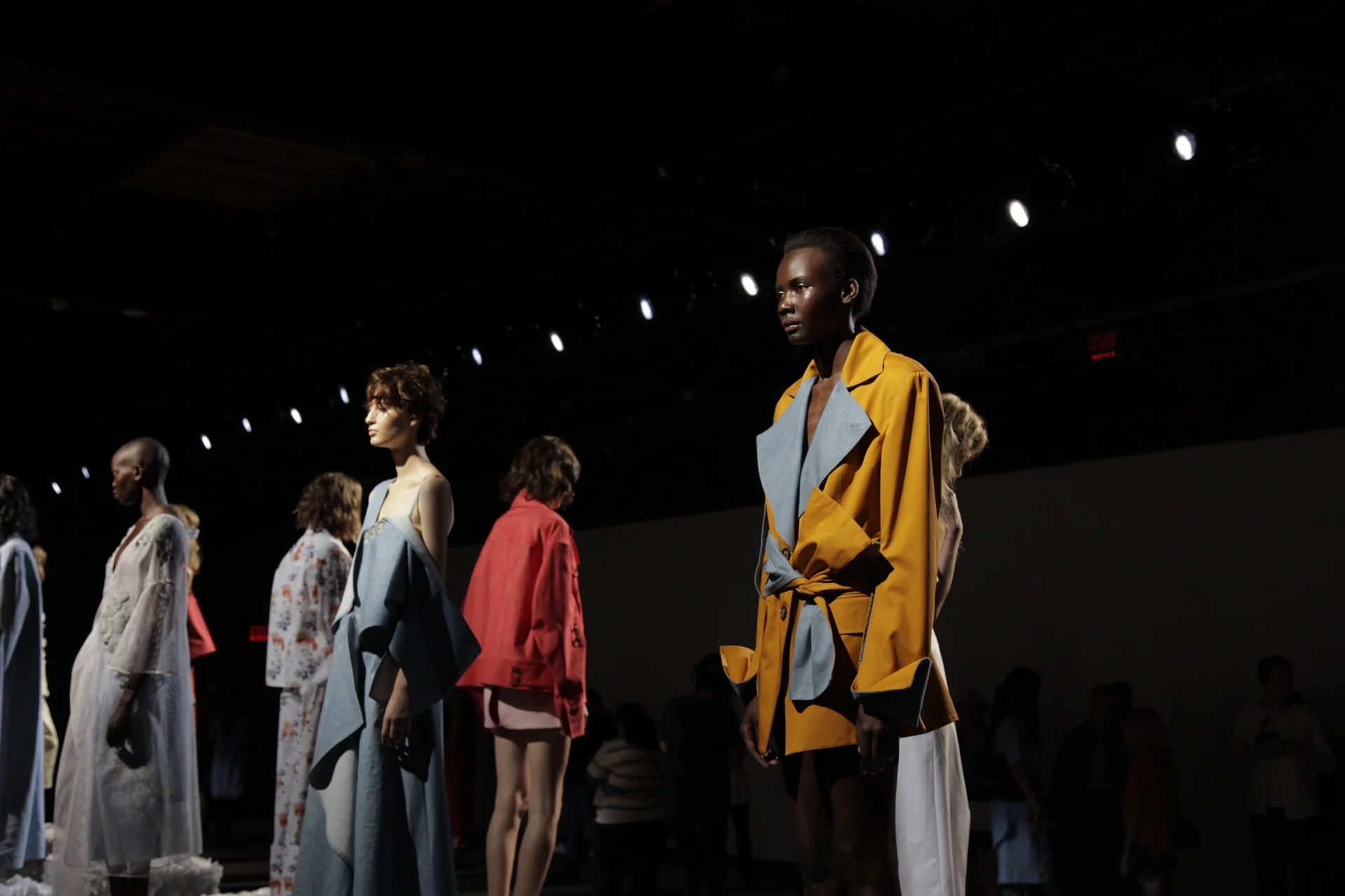 NYFW Claudia Li SS17 via DNAMAG