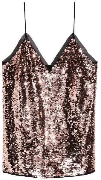 H&M Sequined Camisole
