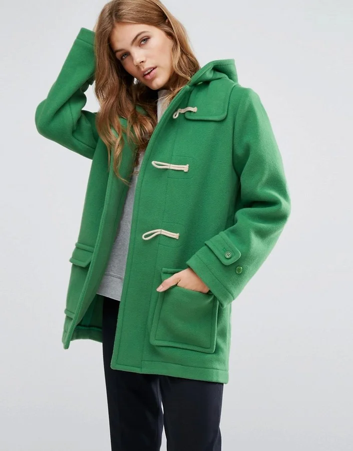 YMC Toggle Hooded Duffle Coat via DNAMAG