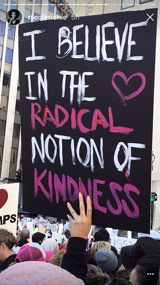 The Women's March in Instagram Stories via DNAMAG