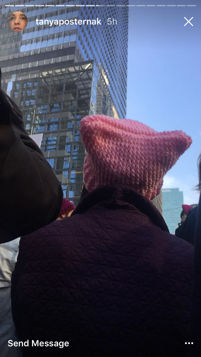 The Women's March in Instagram Stories via DNAMAG