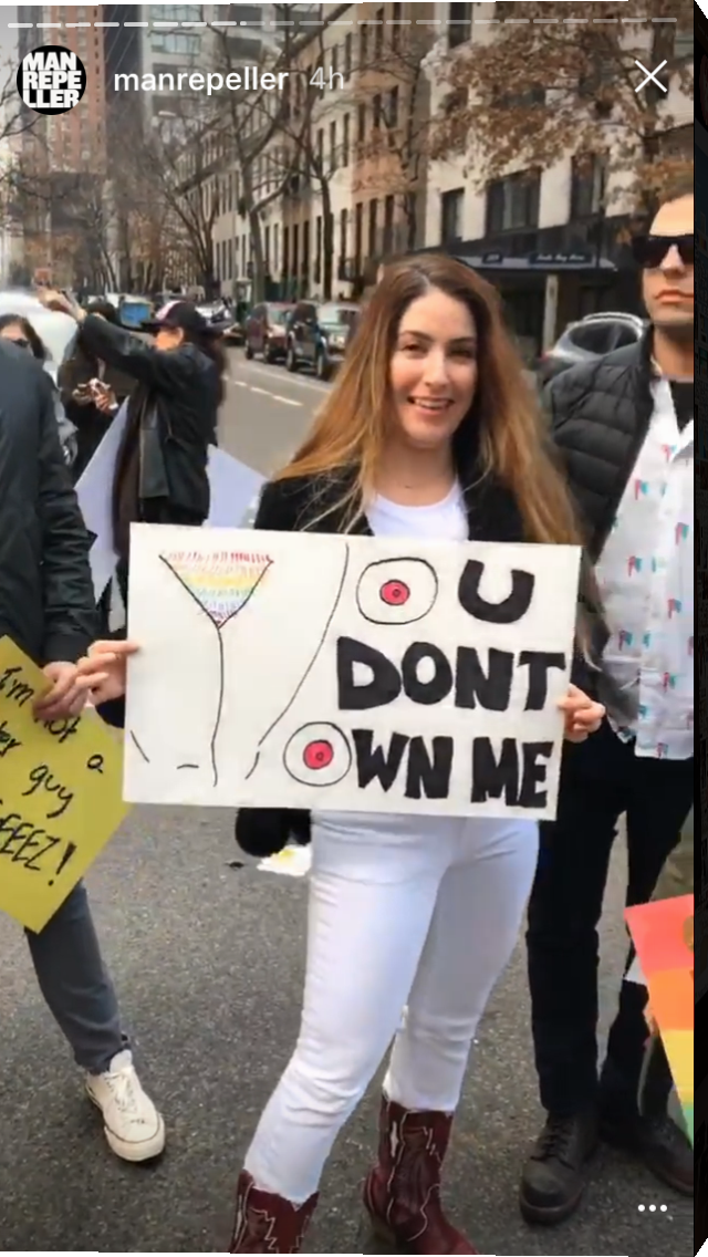 The Women's March in Instagram Stories via DNAMAG