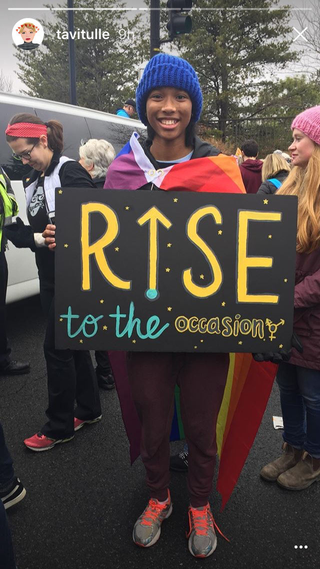 The Women's March in Instagram Stories via DNAMAG