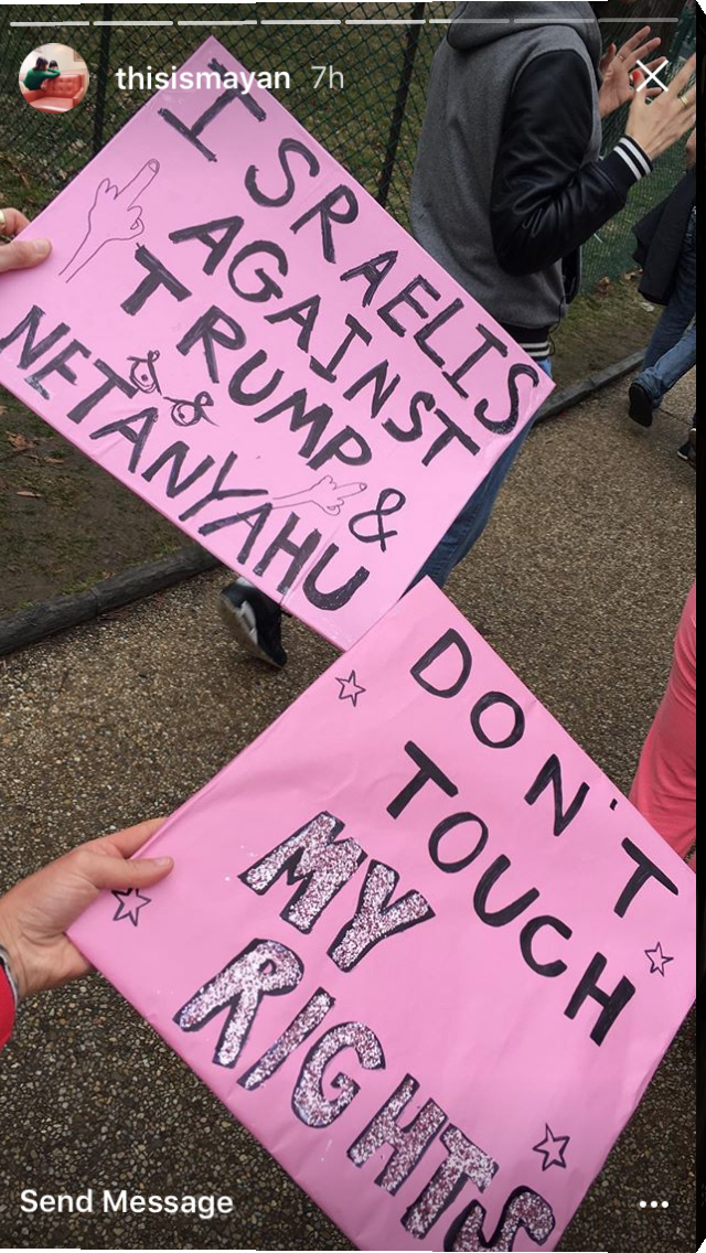 The Women's March in Instagram Stories via DNAMAG