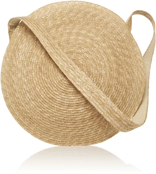 Samuji Circle Straw Bag via Moda Operandi