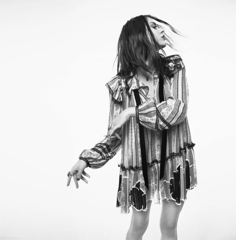 Frances Bean Cobain for Marc Jacobs SS17 via DNAMAG