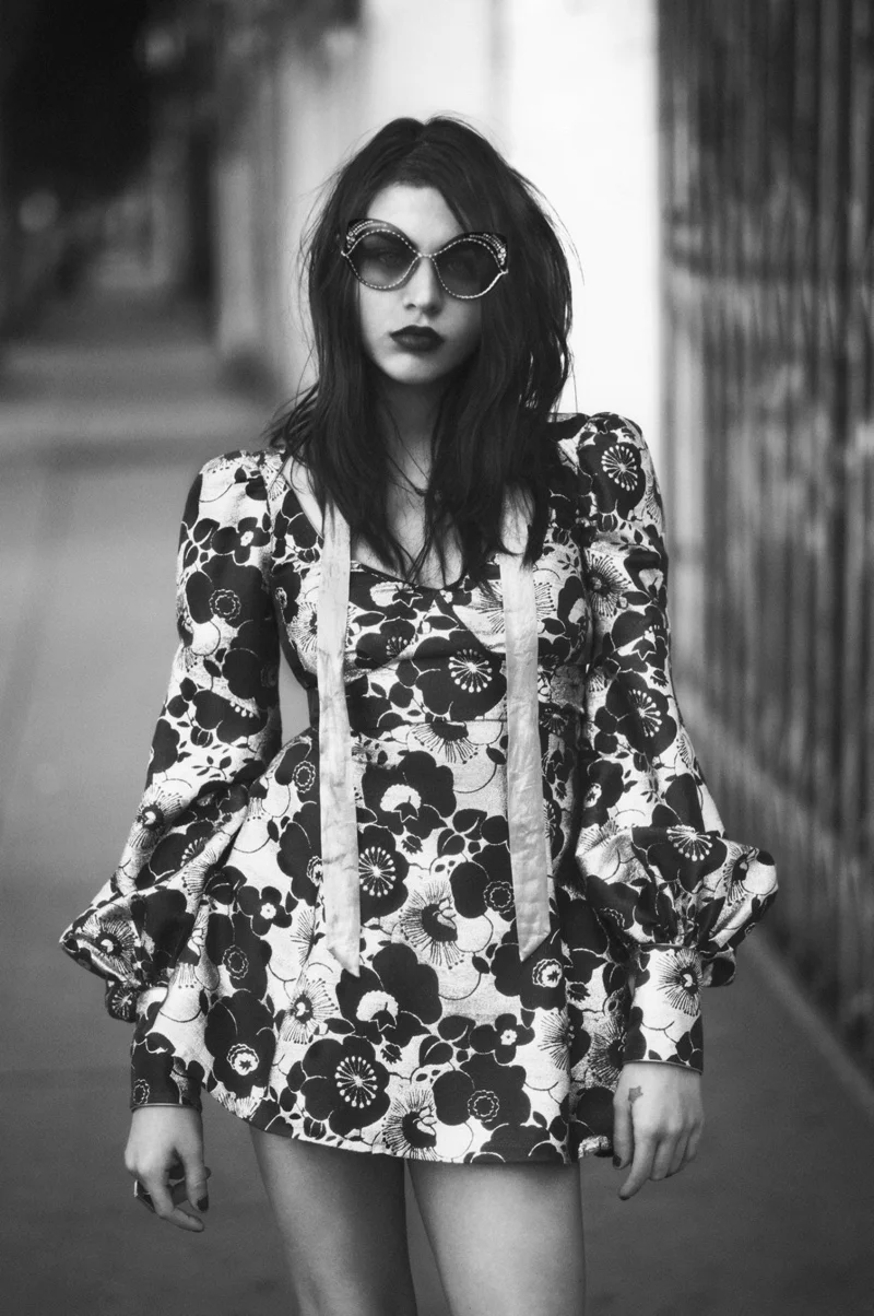 Frances Bean Cobain for Marc Jacobs SS17 via DNAMAG