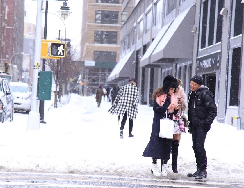 Streetstyle happens NYFW FW17 via DNAMAG