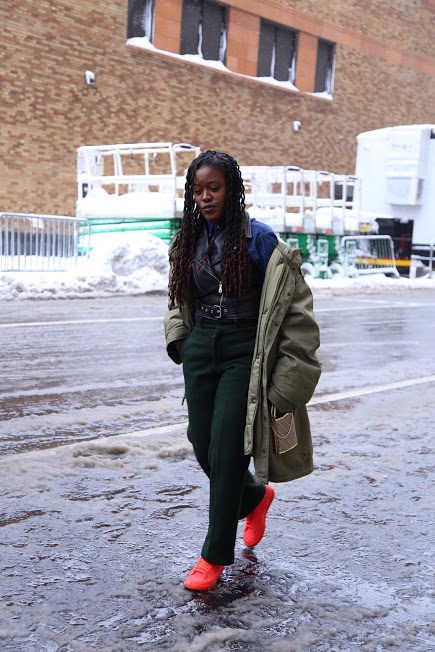 Streetstyle happens NYFW FW17 via DNAMAG