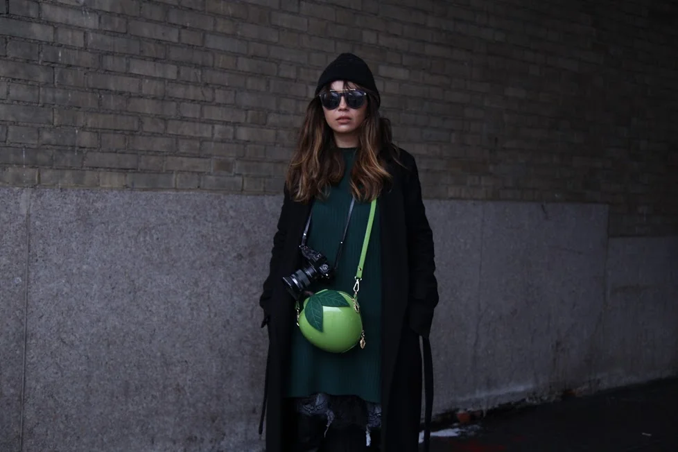 Streetstyle happens NYFW FW17 via DNAMAG
