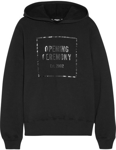 Opening Ceremony 'Established black hoodie'