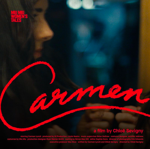 Miu Miu's "Carmen" by Chloe Sevigny 