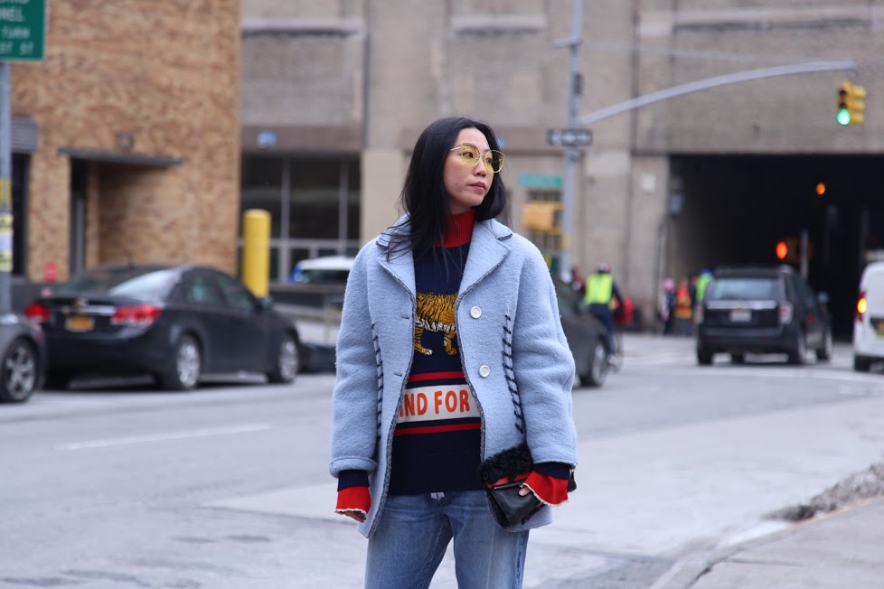 NYFW FW17 street style happens via DNAMAG