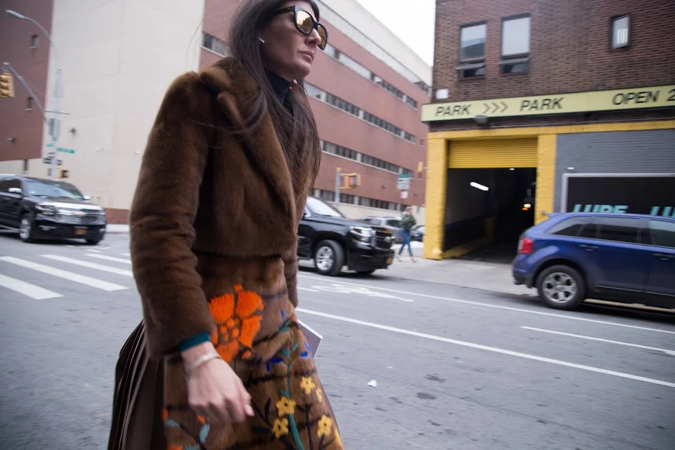 NYFW FW17 Streetstyle Happens via DNAMAG