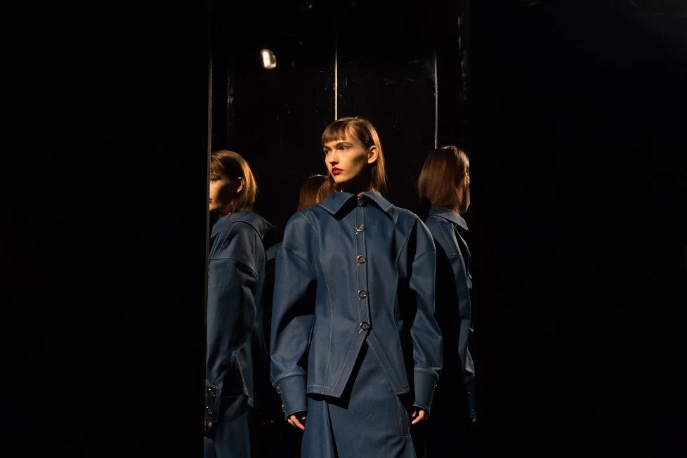 Claudia Li Fall 2017 via DNAMAG