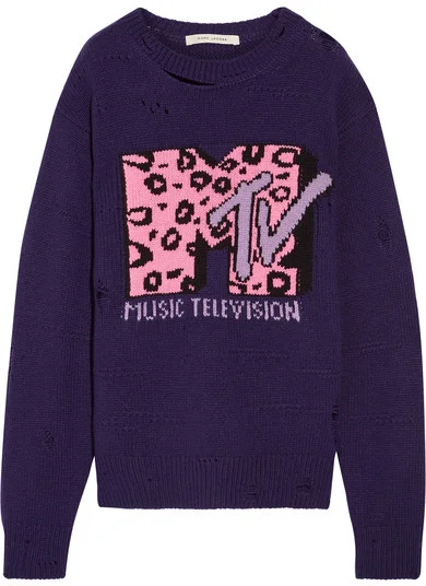 Marc Jacobs MTV wool and cashmere sweater