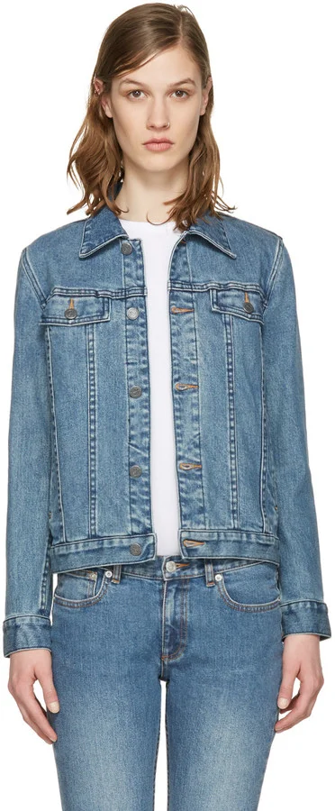 A.P.C. Indigo Denim Brandy Jacket