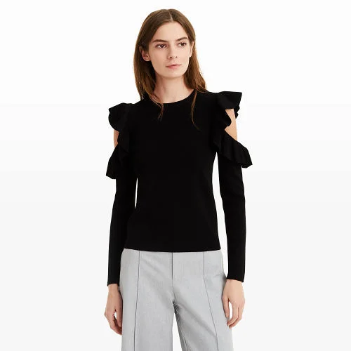 Club Monaco - Colema Cold Shoulder Sweater