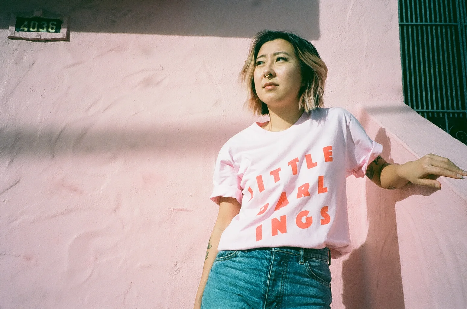 Little Darlings Pink Boy Tee (20% of each sale donated to Planned Parenthood) 