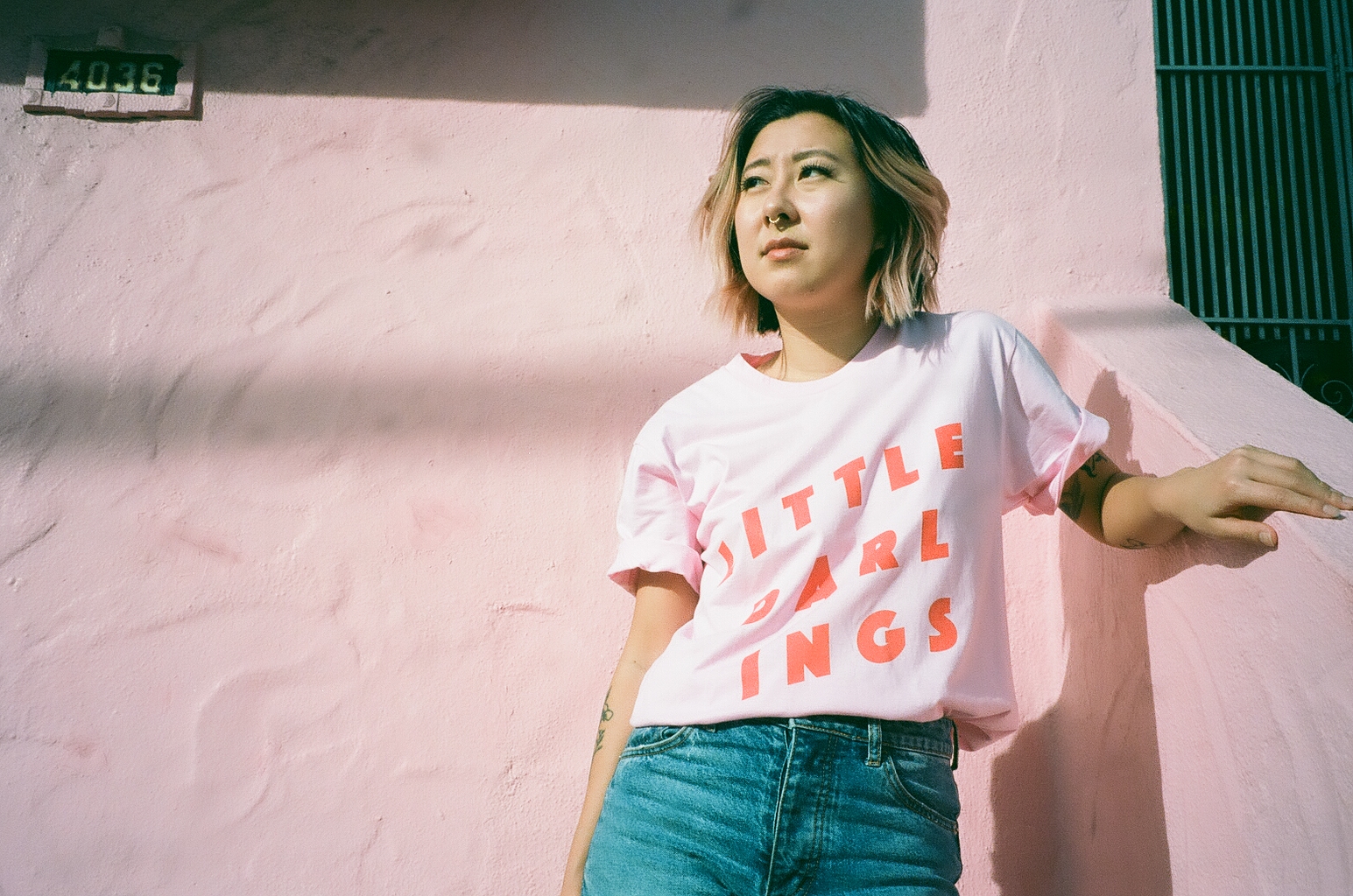 Little Darlings Pink Boy Tee (20% of each sale donated to Planned Parenthood)