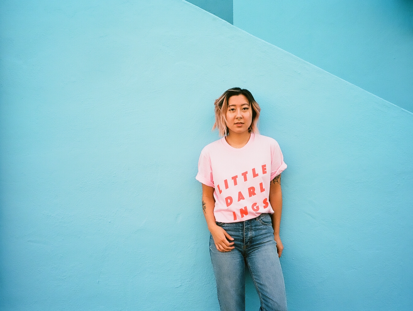 Little Darlings Pink Boy Tee (20% of each sale donated to Planned Parenthood) 