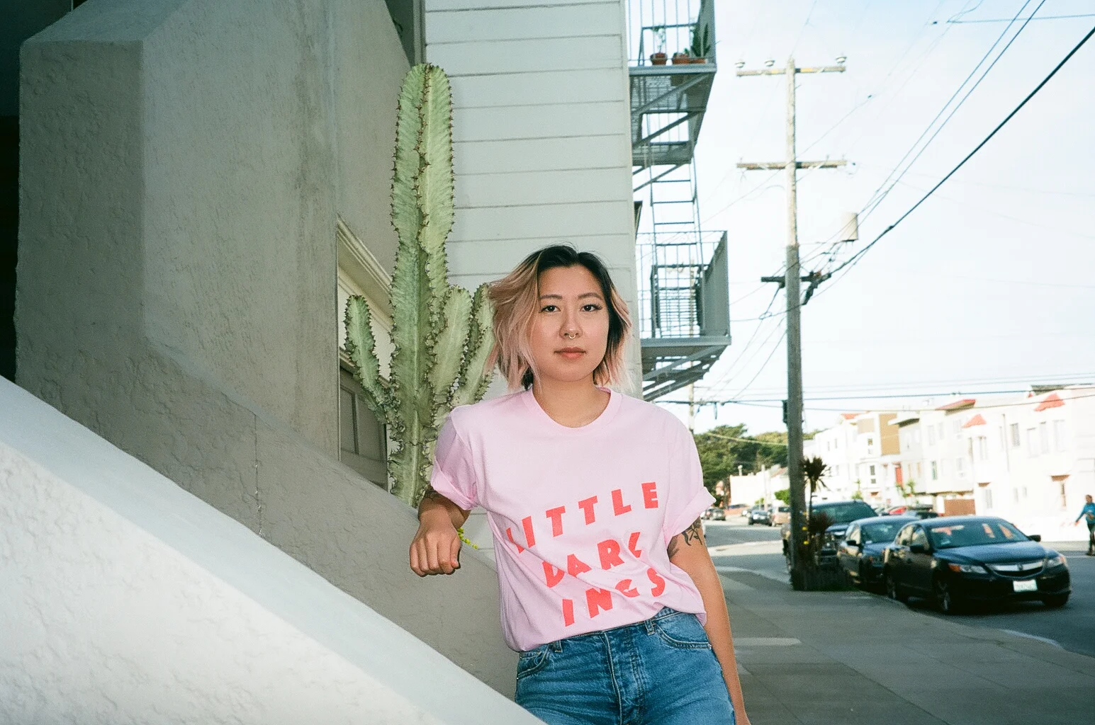 Little Darlings Pink Boy Tee (20% of each sale donated to Planned Parenthood) 