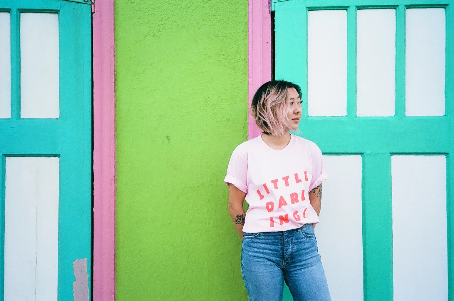 Little Darlings Pink Boy Tee (20% of each sale donated to Planned Parenthood) 