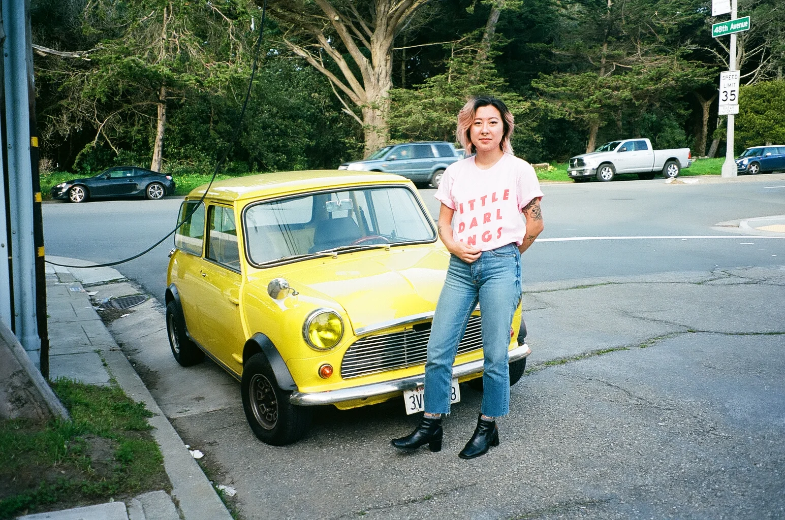 Little Darlings Pink Boy Tee (20% of each sale donated to Planned Parenthood) 