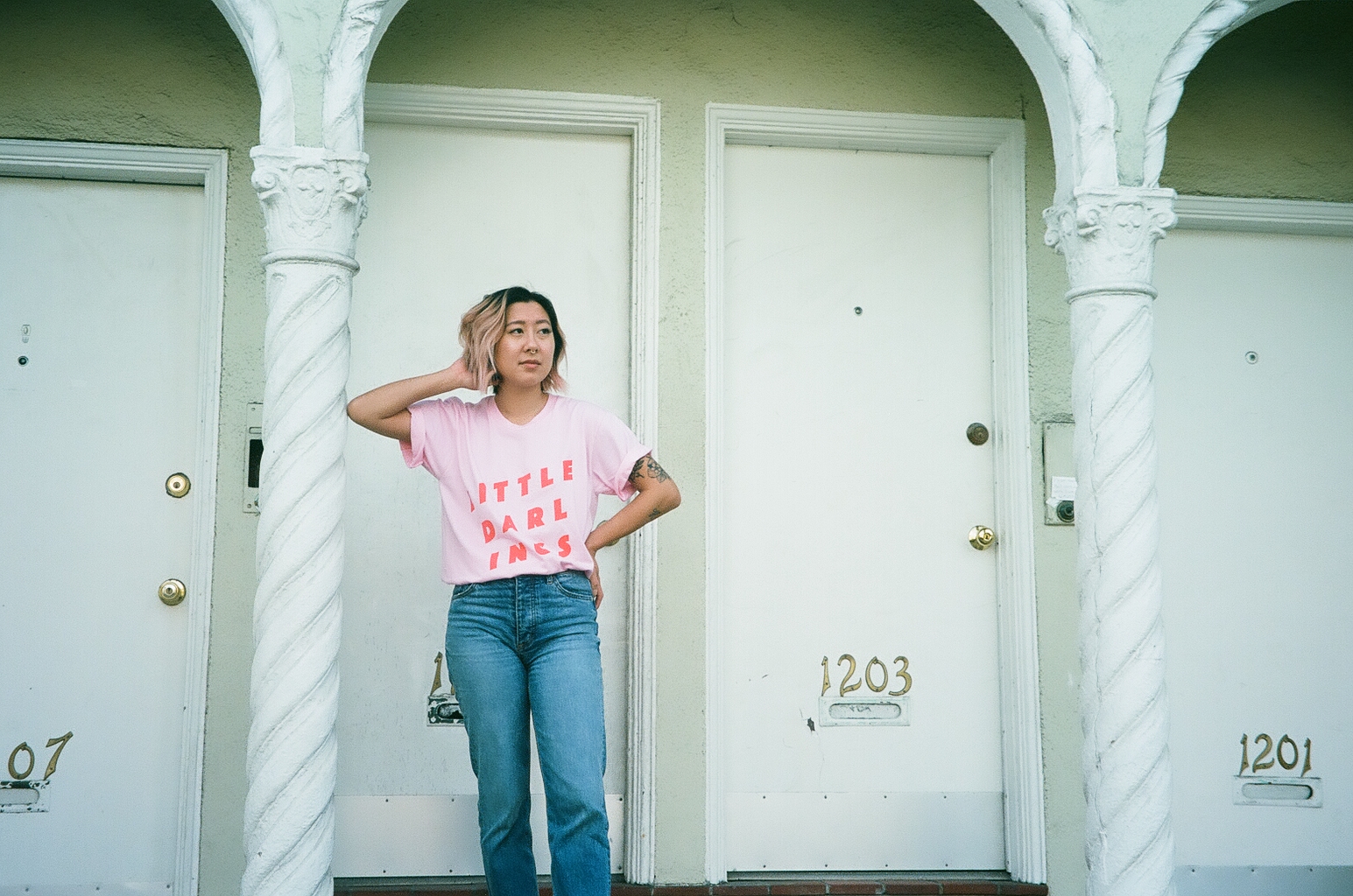 Little Darlings Pink Boy Tee (20% of each sale donated to Planned Parenthood)