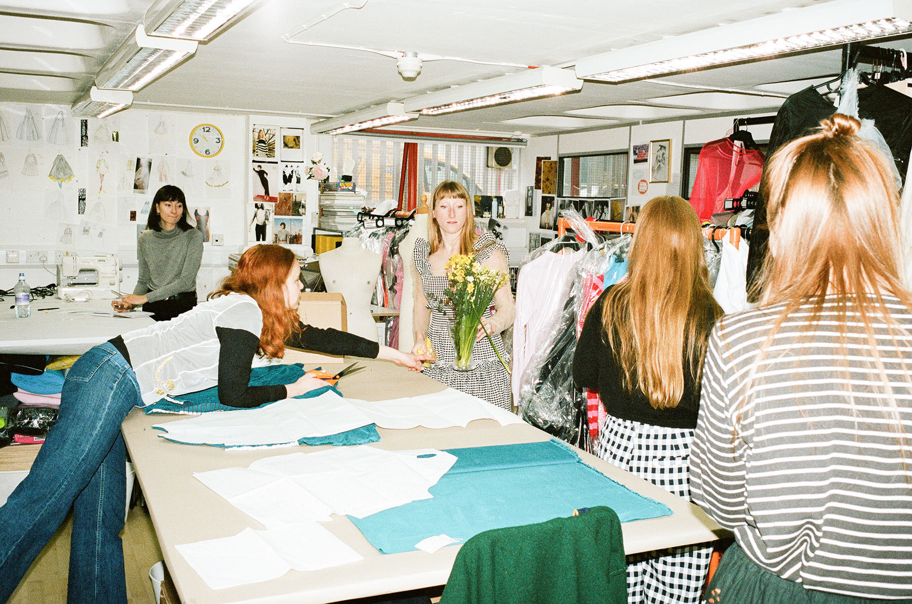 Inside Molly Goddard's Studio 