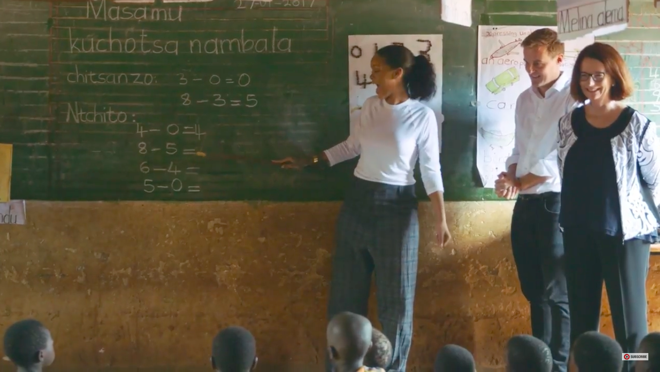 Watch Rihanna's documentary on education in Malawi ..via DNAMAG