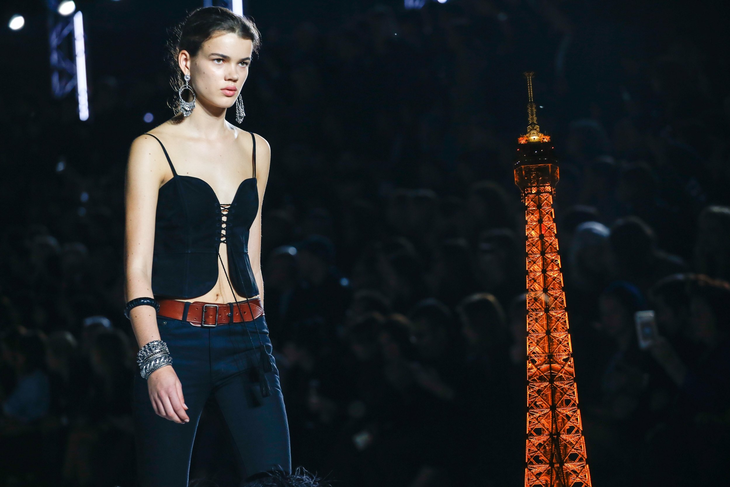 Girls just wanna have fun @ Saint Laurent SS18 