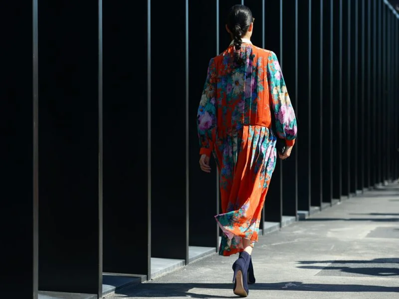 Street-style happened at MFW SS18 