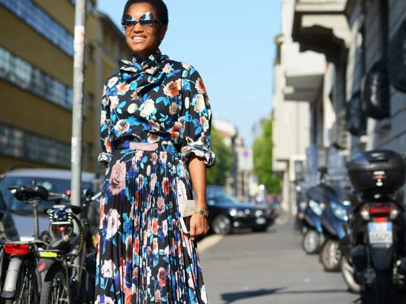 Street-style happened at MFW SS18 