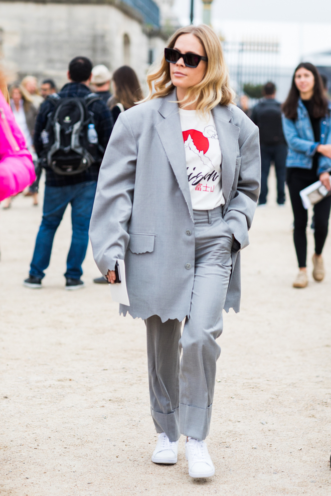 Paris Fashion Week streetstyle happened ss18 / ph: Sandra Semburg