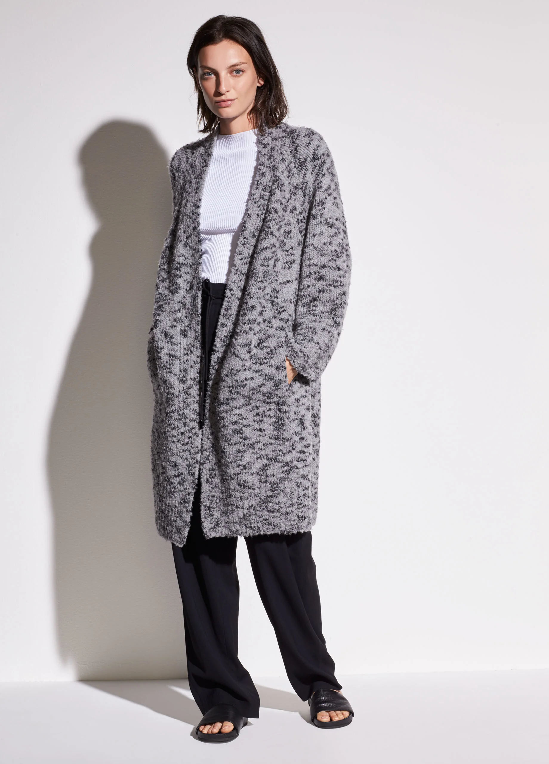 Cozy cardi for fall season ... via DNAMAG