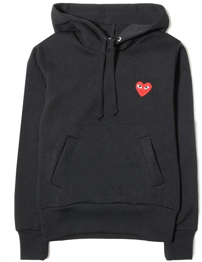Comme des Garcons Play Hoodie available at Bodega