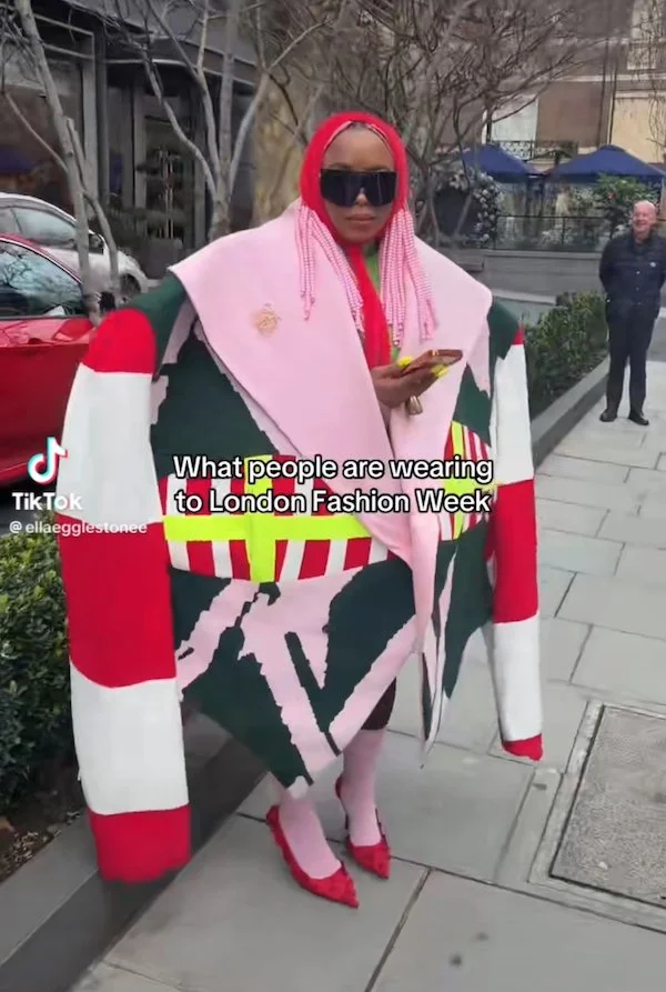 London Fashion Week street style