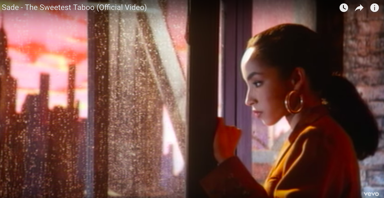 Music video style, Sade "The Sweetest Taboo" // DNAMAG