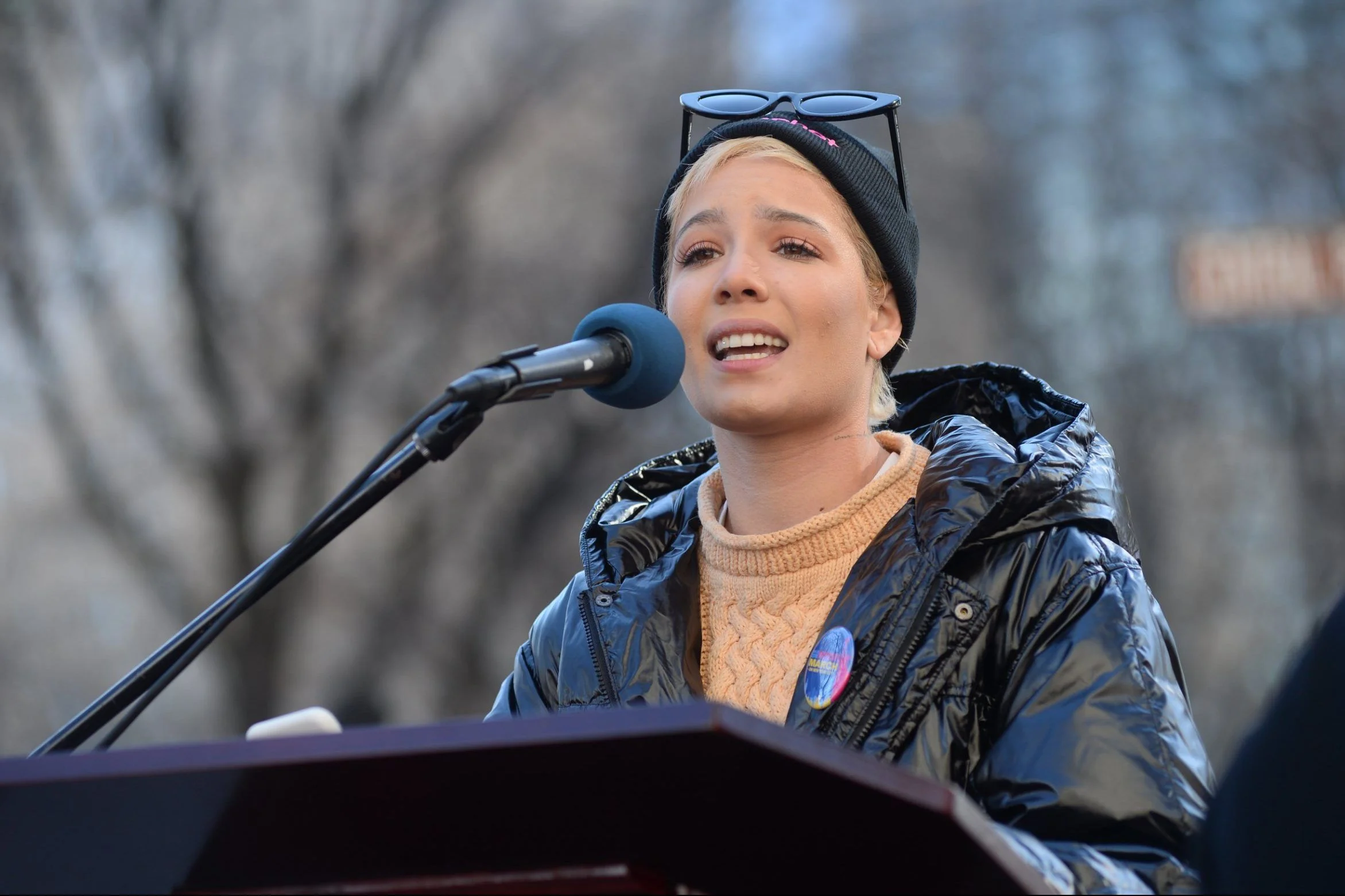 Halsey's Poetic Justice @ Women's March 2018 